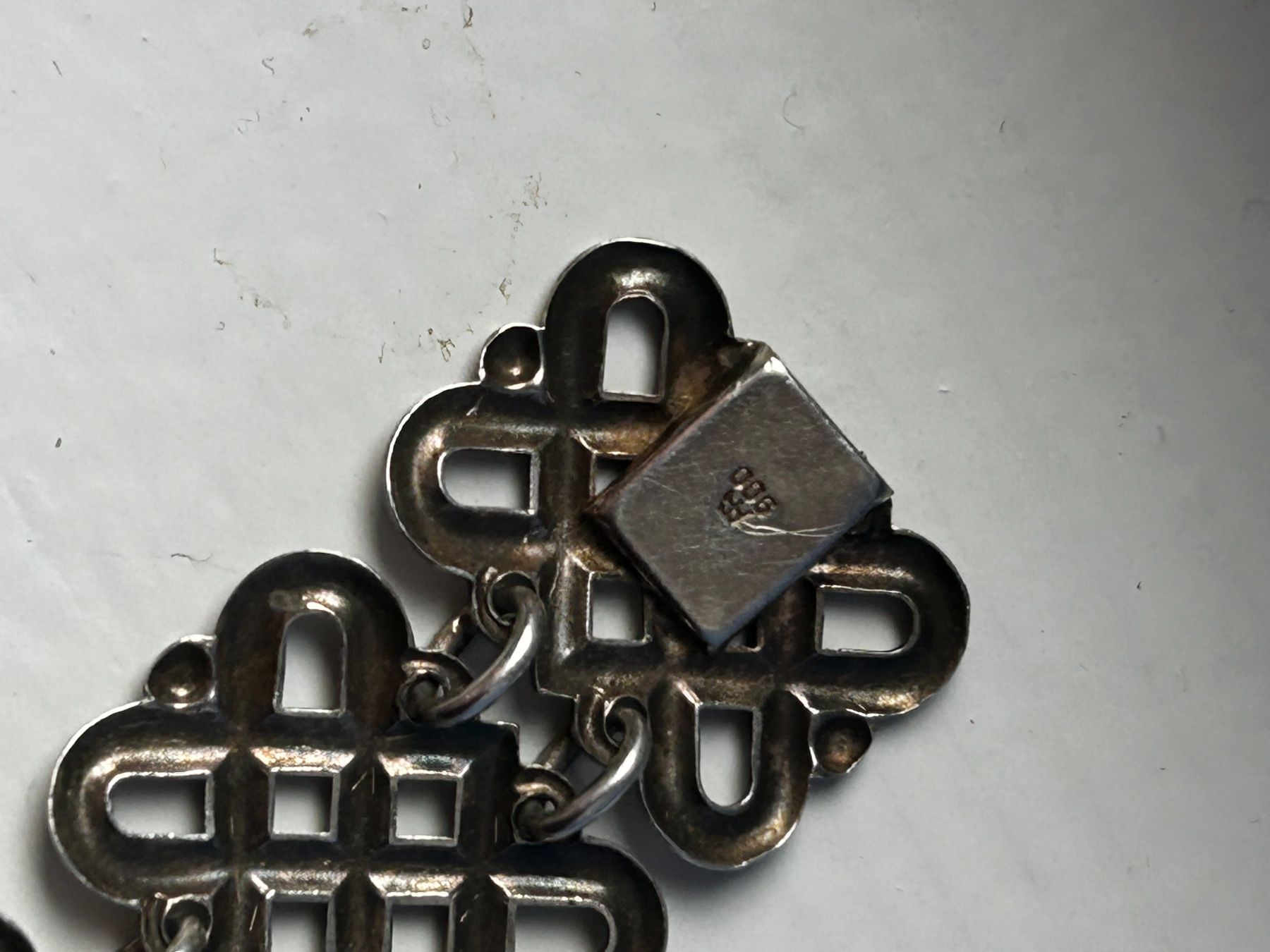 Bracciali & Braccialetti: Silber Armband, Vintage, BREZEL 18cm – Usato da Laufen venduto da belleskulptur 5