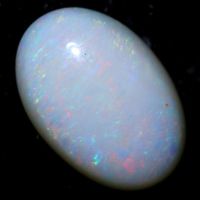 Australischer Coober Pedy white Opal 1.85Cts.
