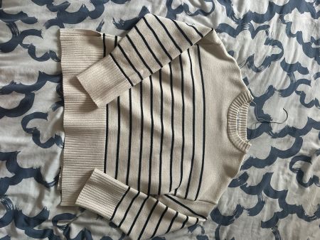 Zara Pullover, Beige mit Streifen, Gr. S, Top Zustand!