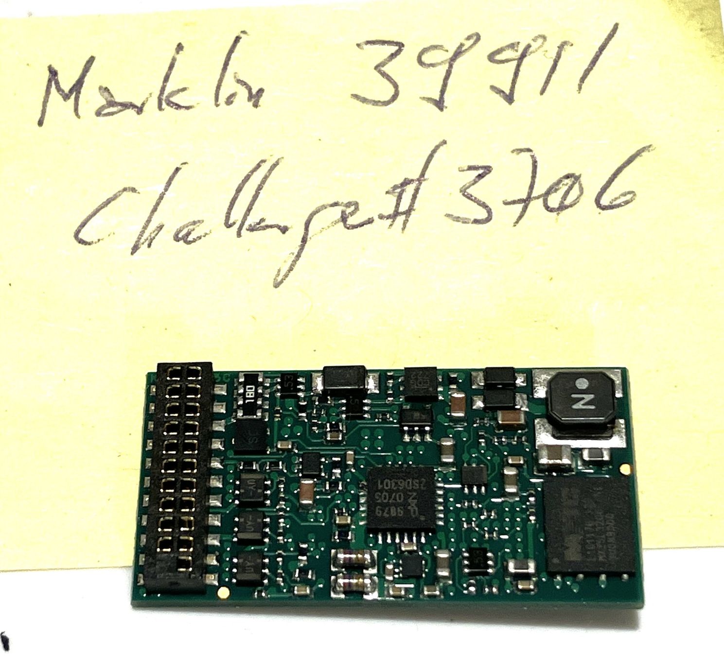 Märklin Modelleisenbahnen: Sounddecoder aus Märklin 39911 / Challenger #3706 – Gebraucht aus Zürich von foufou2000