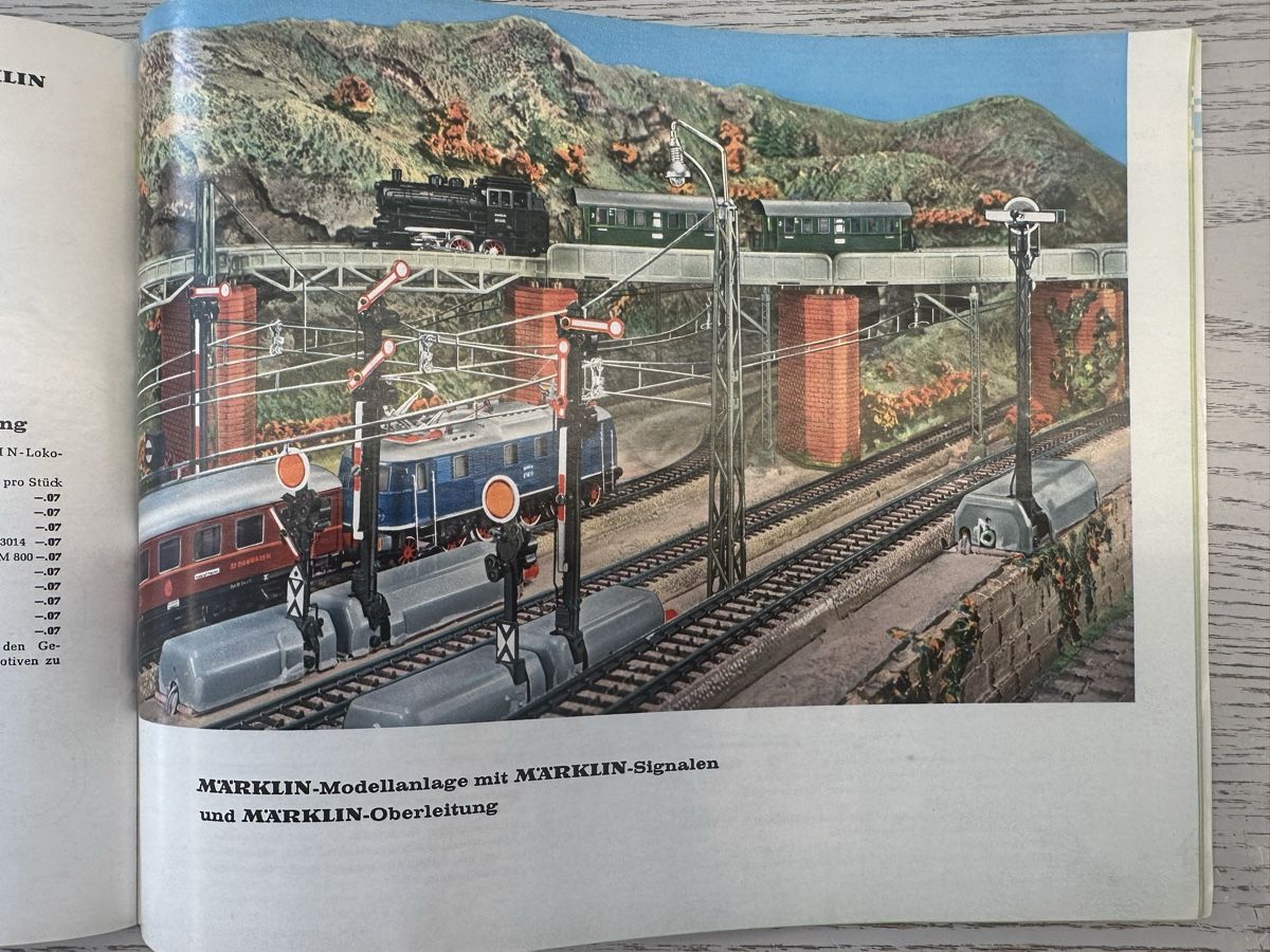 Märklin Modellini di ferrovie: Märklin Katalog 1959 – Usato da Lupsingen venduto da New-Haven 3