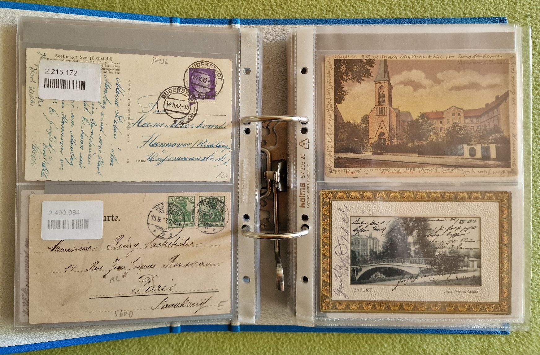 Cartoline postali: Alte Ansichtskarten Sammlung! Deutschland, Top Zustand! – Usato da Gossau SG venduto da ush_db7j