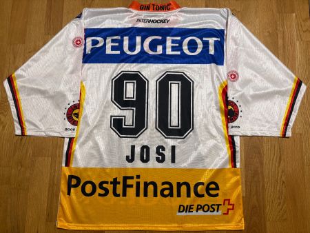 ORIGINAL SC BERN # 90 ROMAN JOSI TRIKOT SCB 2009/10 L