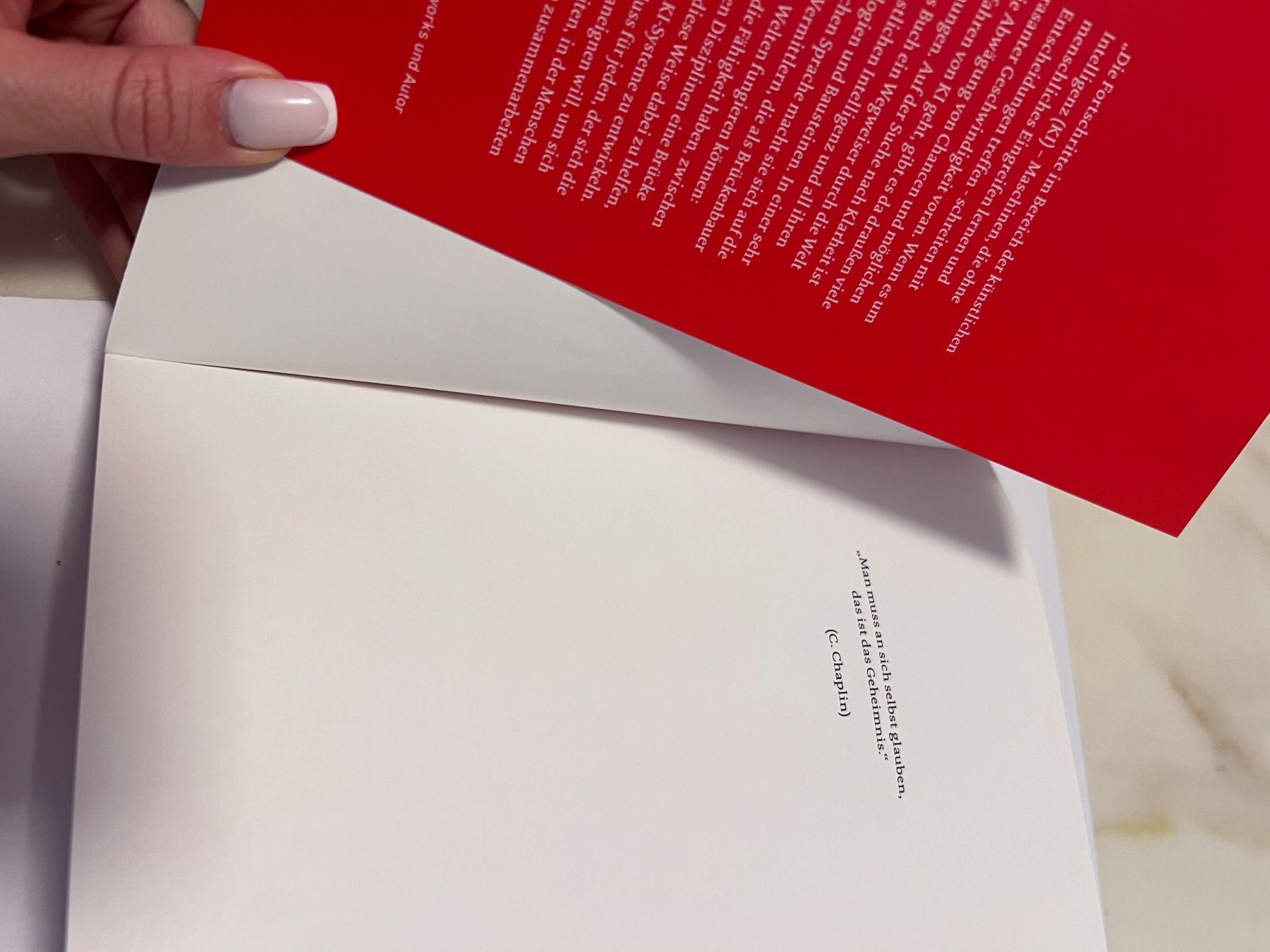 Libri: Mensch oder Maschine: Künstliche Intelligenz entwirrt – Nuovo (secondo la descrizione) da Zürich venduto da C.Bir 2