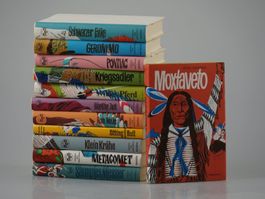 Berühmte Indianer weisse Kundschafter - Buchsets