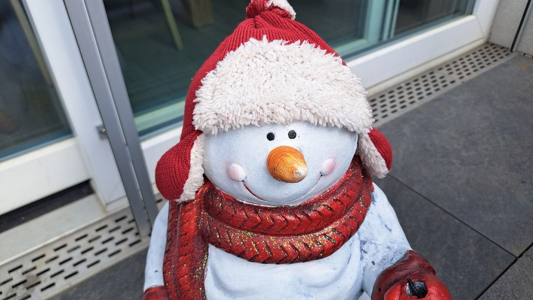 Statuette: Deko-Schneemann 55 cm hoch – Usato da Männedorf venduto da Heni68