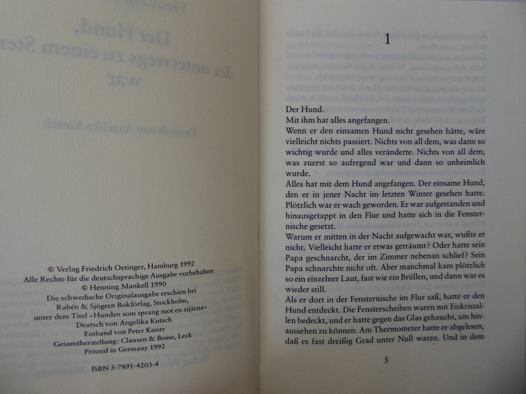 Libri: Der Hund, der unterwegs zu einem Stern.. – Usato da Turbenthal venduto da Panau 1