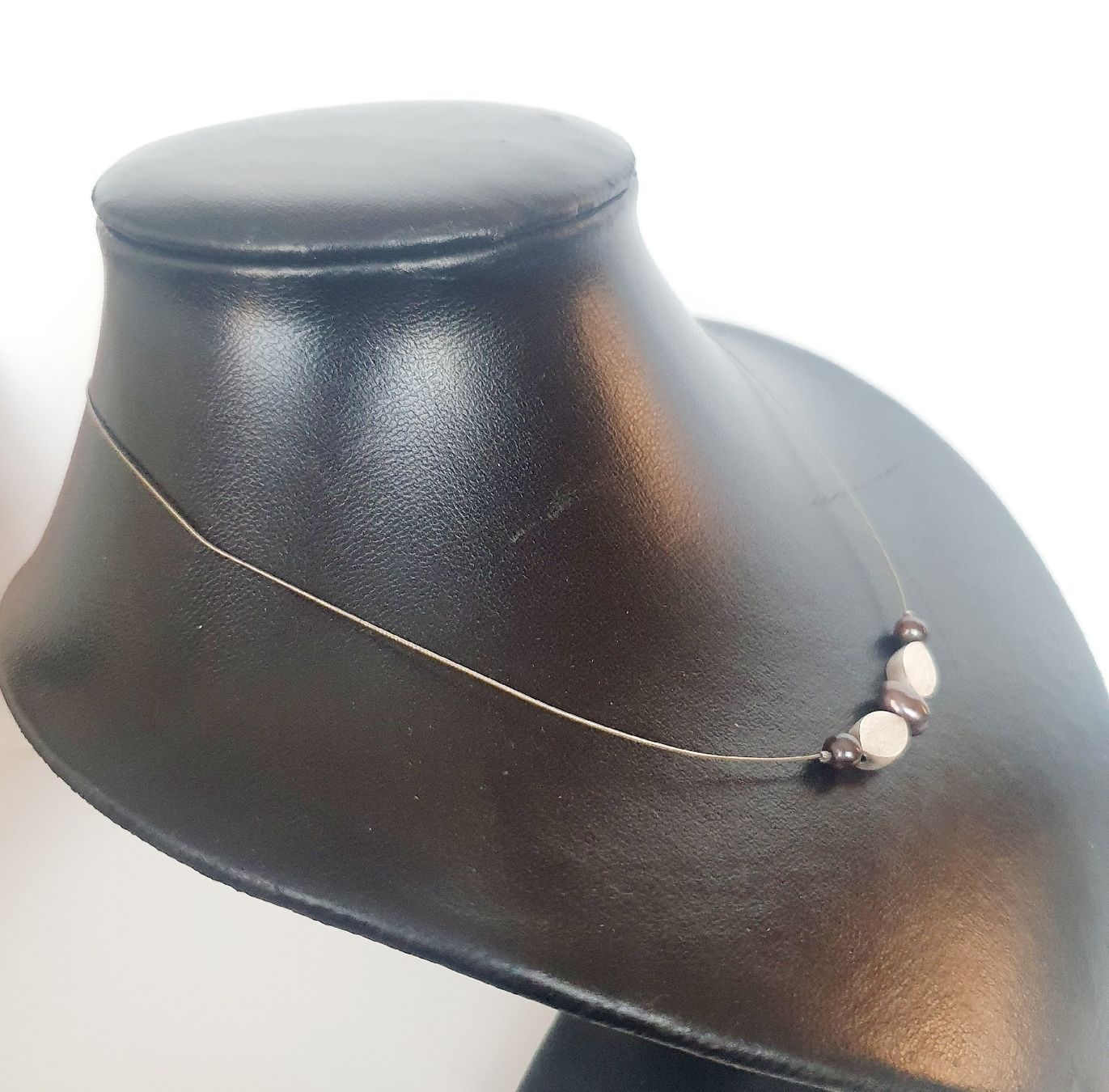 Catenine: Halskette 925 Silber mit Perlen  – Usato da Kreuzlingen venduto da Wunderkiste123 5