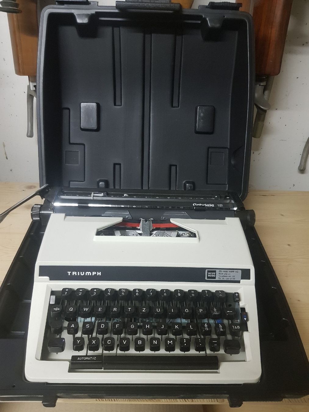 Triumph Machines à écrire: Schriebmaschine – D'occasion à Weinfelden par sarojka 3