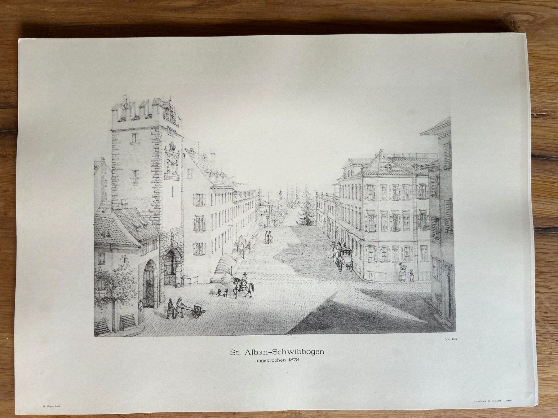Foto & Immagini: Bilder von Basel, H. Meyer-Kraus – Usato da Binningen venduto da Kilini 5