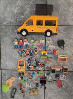 Playmobil Schulbus mit verschiedene Figuren und viel Zubehör