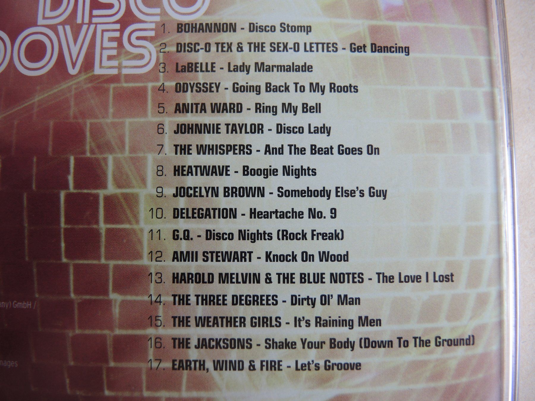 CD: Black Disco Grooves - CD - 2oo5 Sony – Usato da Rorschach venduto da Pop-upBrocki 3