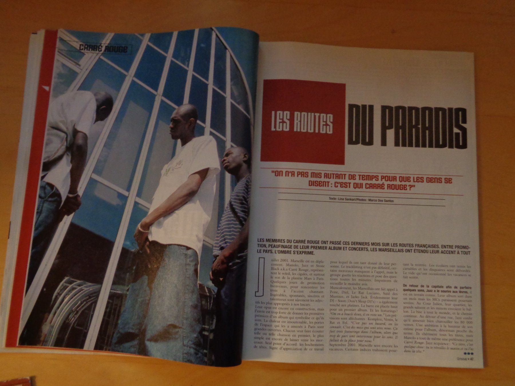 CDs: Groove magazine déc. 2001 Sniper Bubba Sparx + CD – Gebraucht aus Romainmôtier von Iguazu12 3