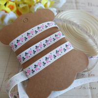 Band Ruban Grosgrain Rosen Roses 4M