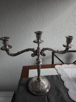 Candelabro antico argento massiccio 800, peso 1164g