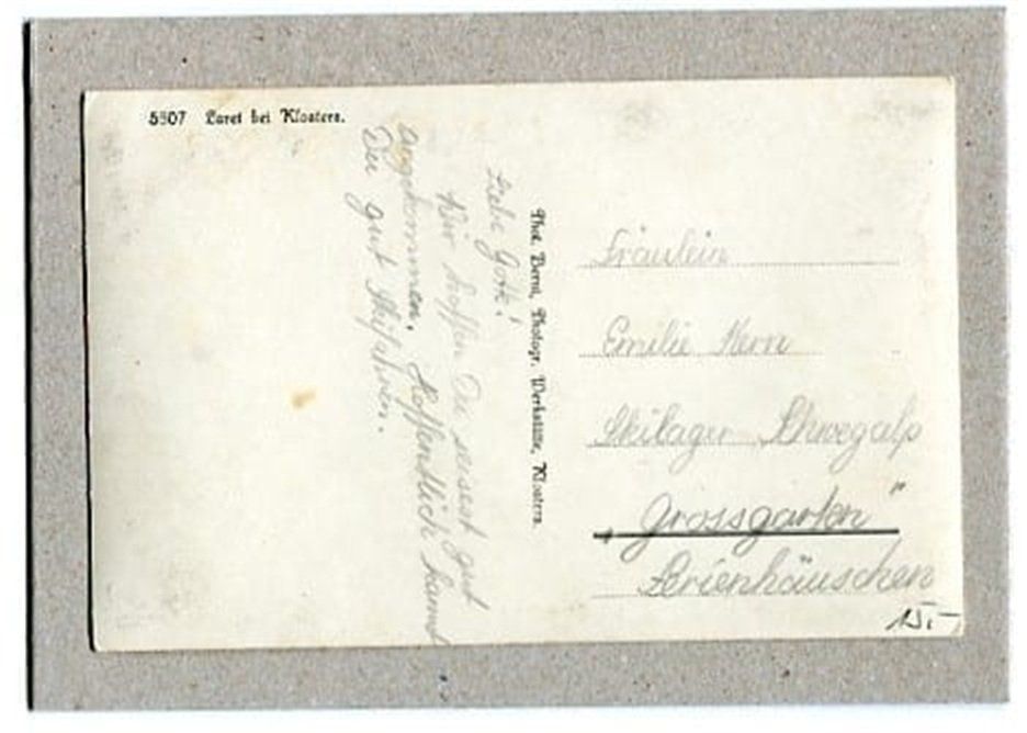 Cartoline postali: Laret bei Klosters – Usato da Ottikon b.Kemptth. venduto da Neptun1974 1