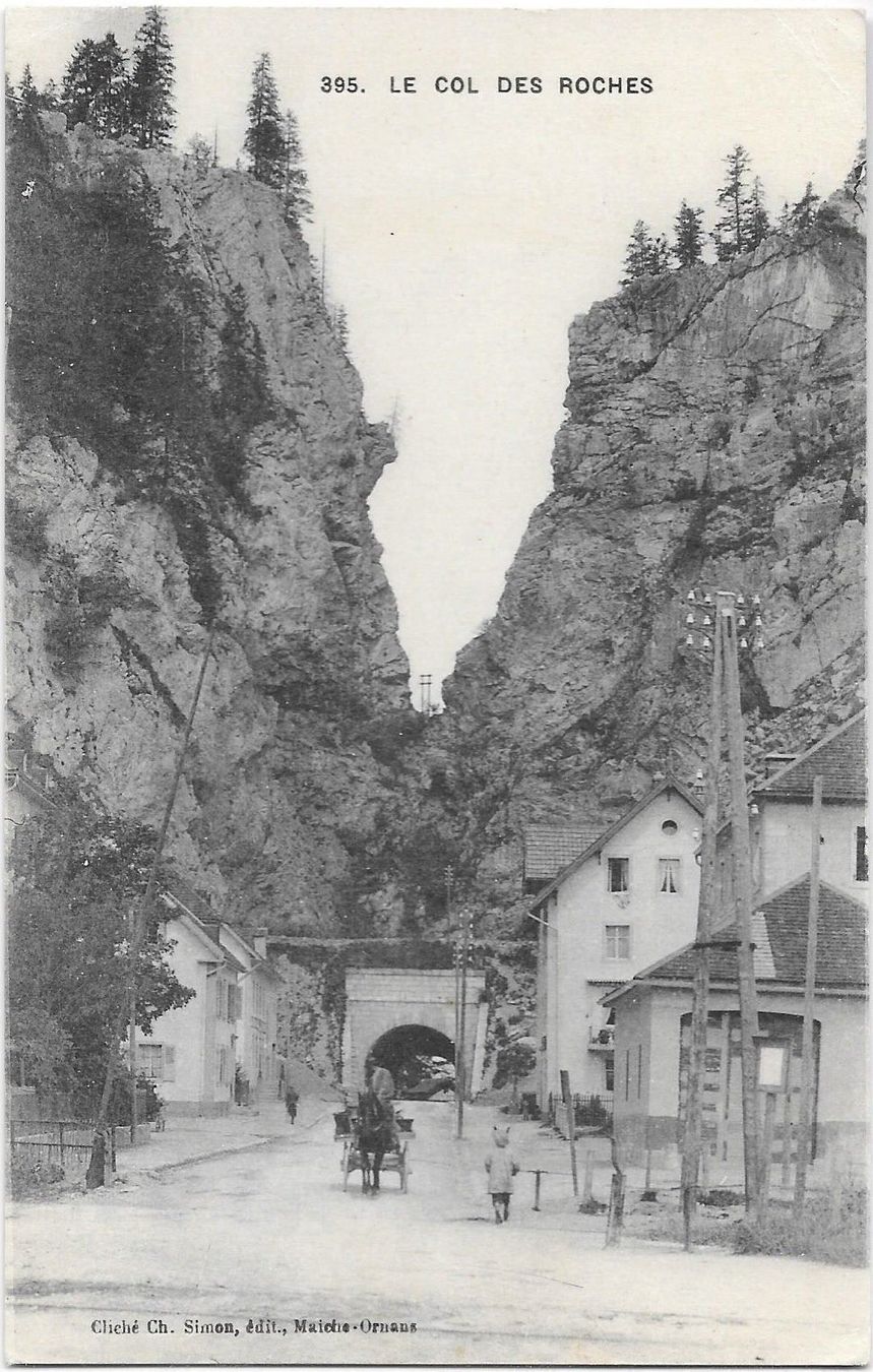 Ansichtskarten: Le Col des Roches – Gebraucht aus Olten von clotaldi