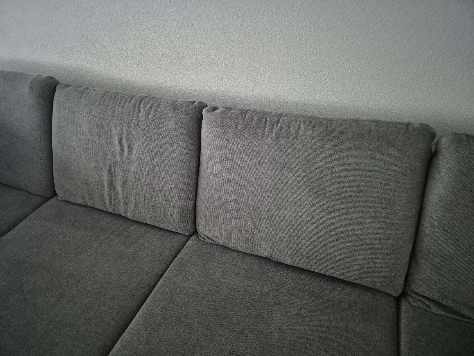 Sofas: grosses Ecksofa Grau + Stoff – Neu (gemäss Beschreibung) aus Altendorf von caj_hry2 7