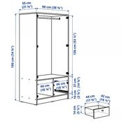 VILHATTEN Kleiderschrank