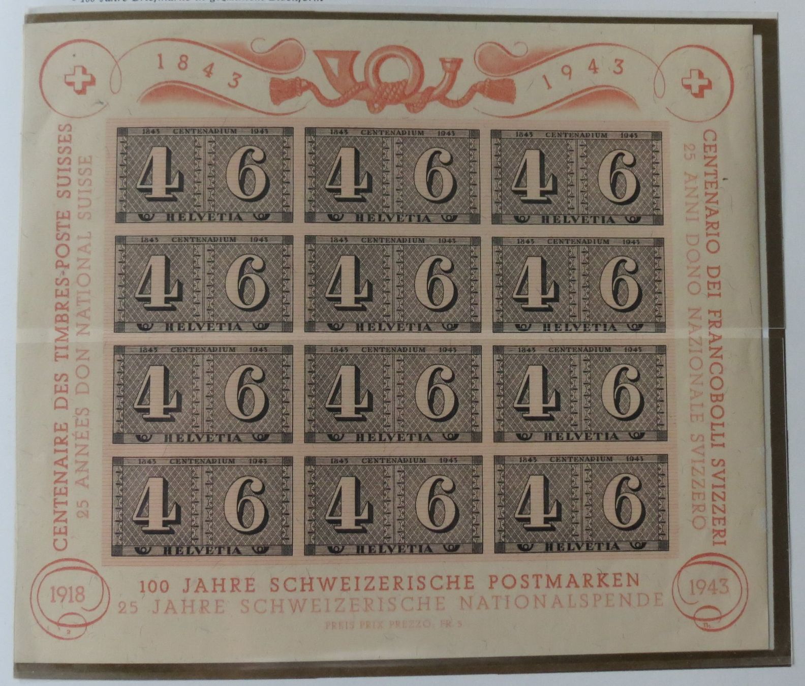 Tous les timbres: BLOCK 9 ! POSTFRISCH ! KAT 100.-- ! – Neuf (Voir description) à Rombach par Kunstmarkart