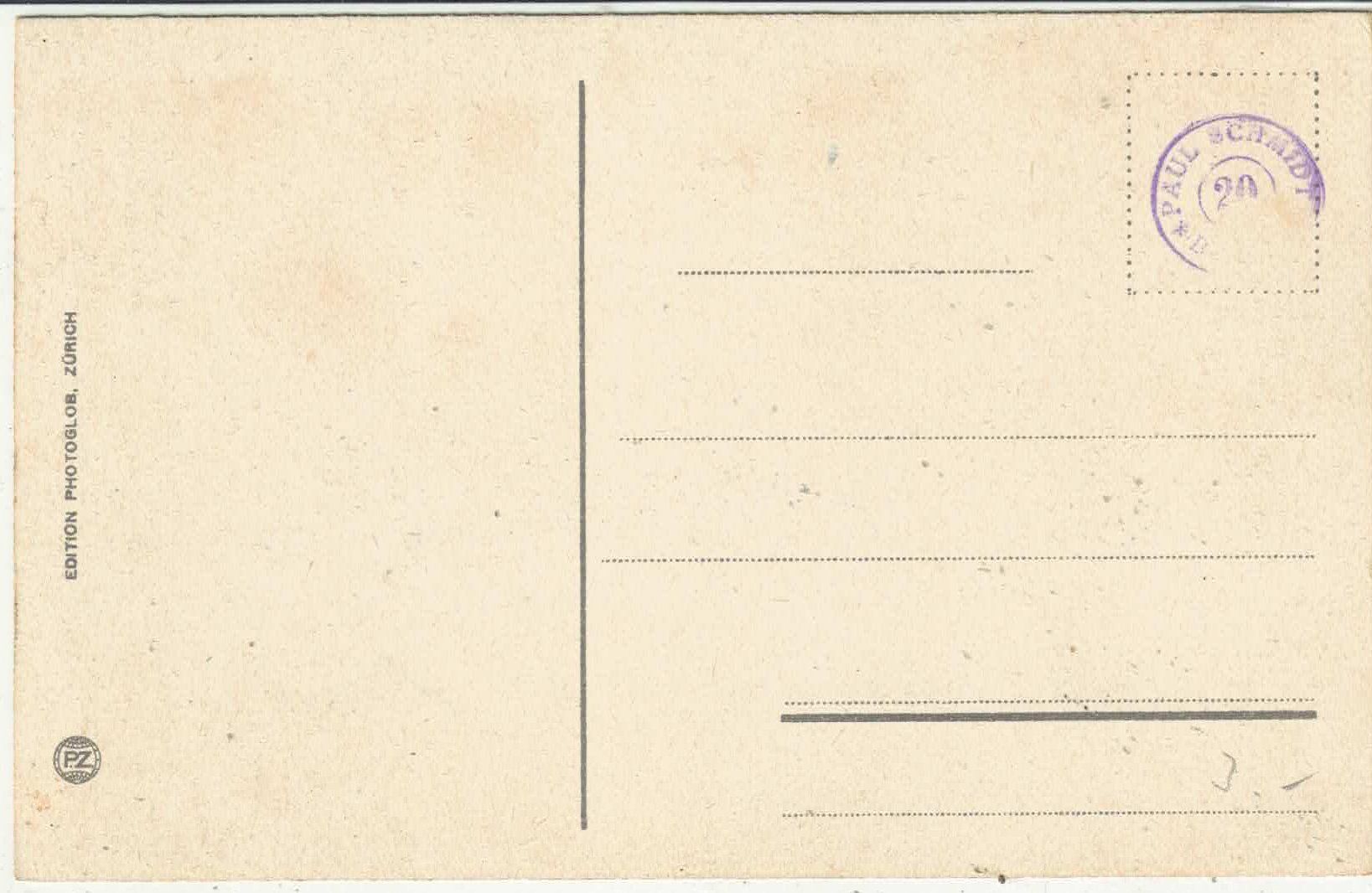 Ansichtskarten: Chur - Generalansicht - Litho – Gebraucht aus Ettingen von Kartenplanet 1