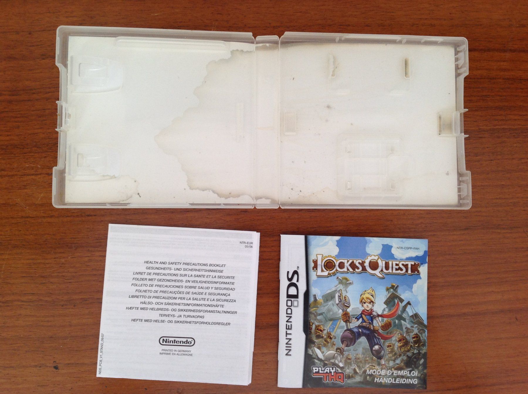 Giochi: Nintendo DS  boite vide / leer / empty box / – Difettoso da Vuiteboeuf venduto da broticaire 2