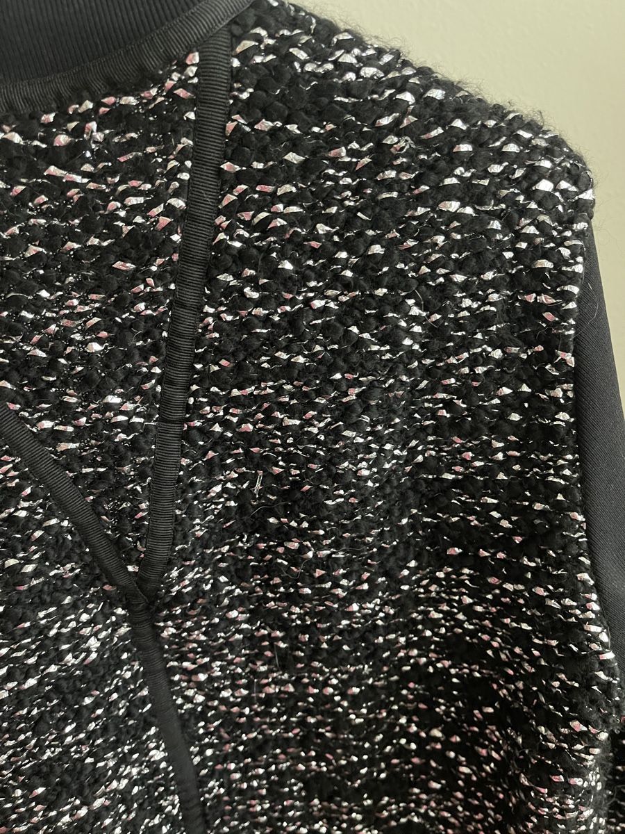 Karl Lagerfeld Pullover & Sweatshirts: Karl Lagerfeld Pullover schwarz/lurex Grösse S – Gebraucht aus Greifensee von 27Coco27 4