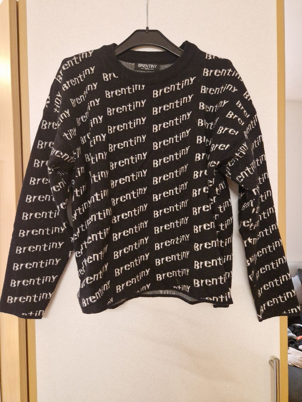 Maglioni & Felpe: Pull Brentiny paris noir à lettres taille unique – Nuovo (secondo la descrizione) da Versoix venduto da aline_b