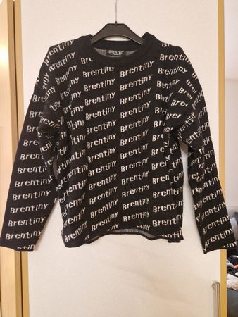 Pull Brentiny paris noir à lettres taille unique