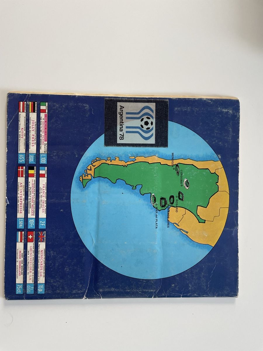 Panini Album: Album Panini WM 1978  – Usato da Evilard venduto da Leomau 7