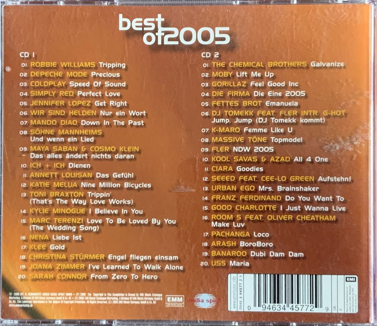 CD: (CD) Best of 2005 – Usato da Serneus venduto da kowalsky1 1