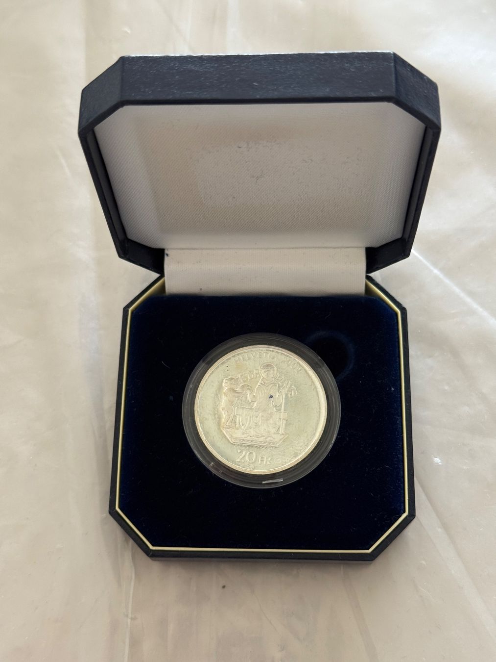 Tutti le monete: Swissmint 20 Franken 2002  PP mit Box – Usato da Wallisellen venduto da SWISS_SILVER1 1