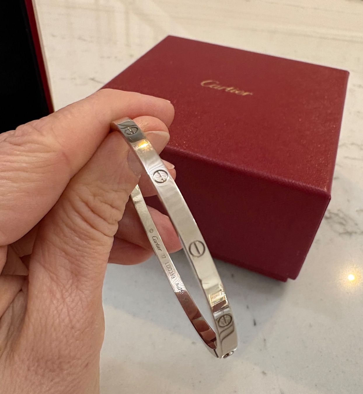 Bracciali & Braccialetti: Cartier Love Small 17 – Usato da Rolle venduto da pioupiou76 2