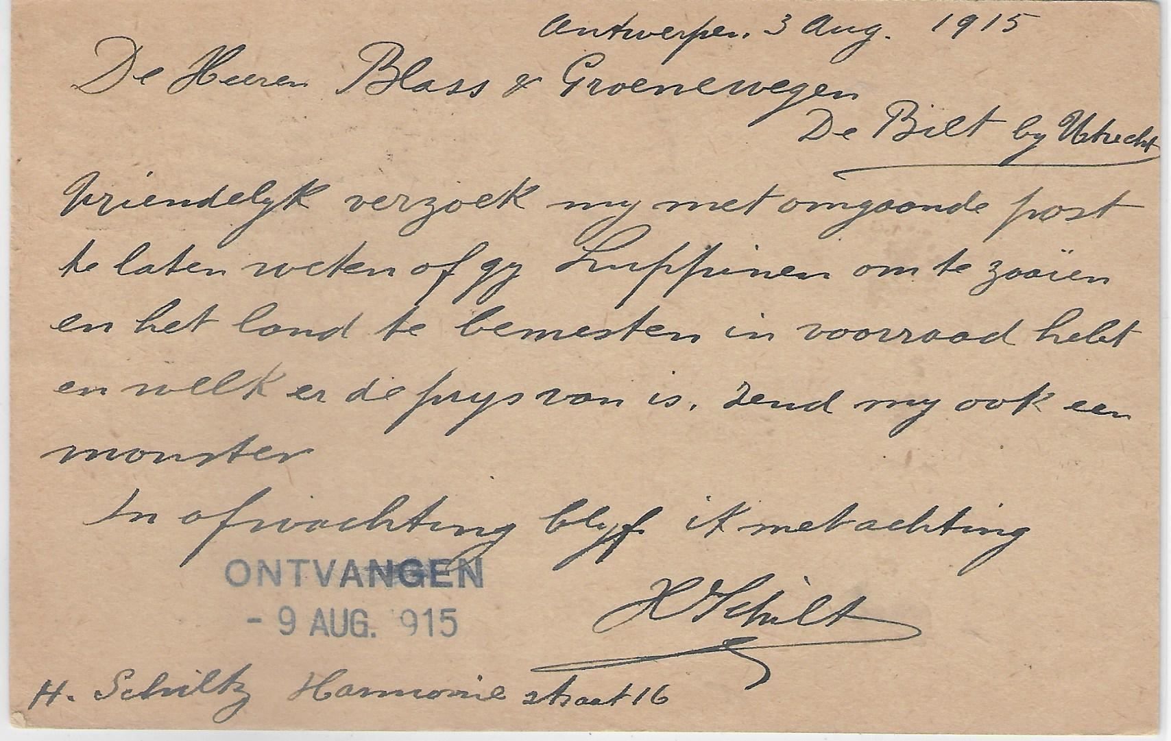 Tutti i francobolli: Postkarte Deutsche Besetzungsausg. – Antico da Ettingen venduto da Kartenplanet 1
