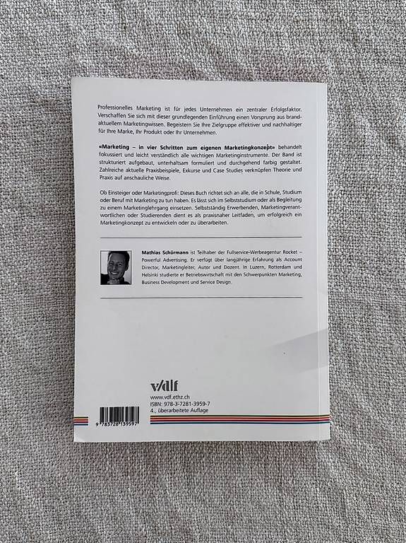 Bücher: Schürmann: Marketing – Neu und originalverpackt aus Luzern von arl_bgv9 1