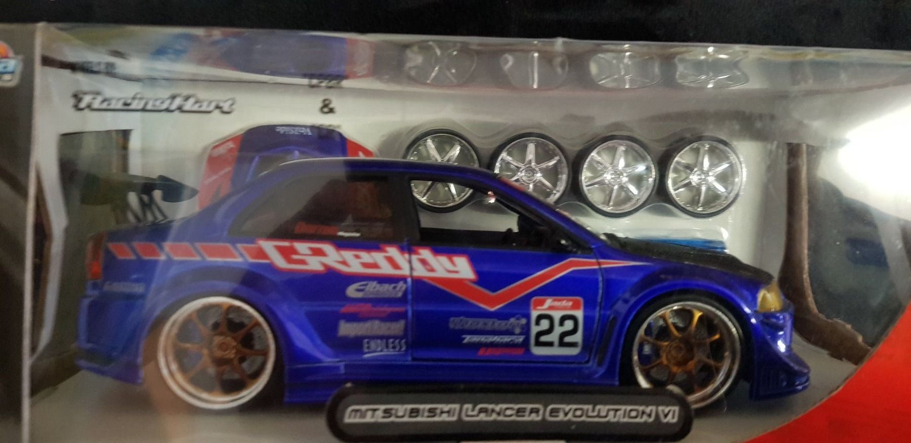 Jada Toys Modellautos: Mitsubishi Lancer Evo VI Jada Toys – Neu und originalverpackt aus Fribourg von 911cc 3