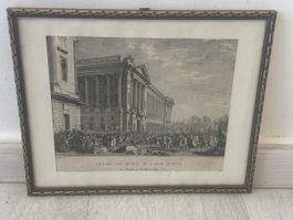 Gravure ancienne 1789 - Révolution française 
