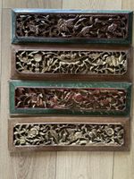 Panneaux chinois sculptés