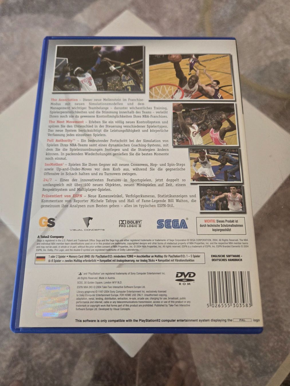 Giochi: ESPN NBA 2k5 PS2 – Usato da Bussigny venduto da Kfdlt 1