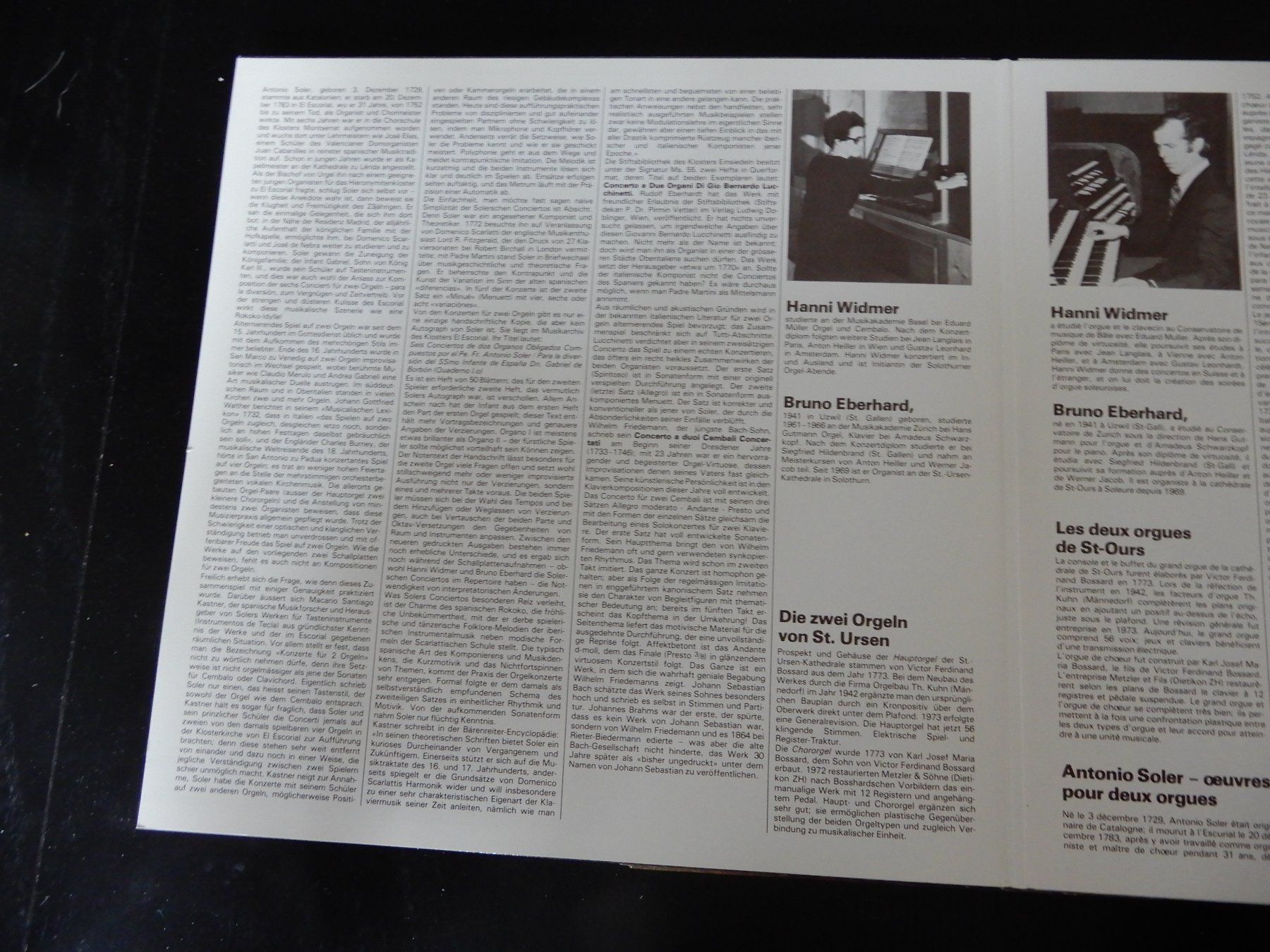 Dischi in vinile: Musik Für Zwei Orgeln – Usato da Erstfeld venduto da Mario_boe0 1