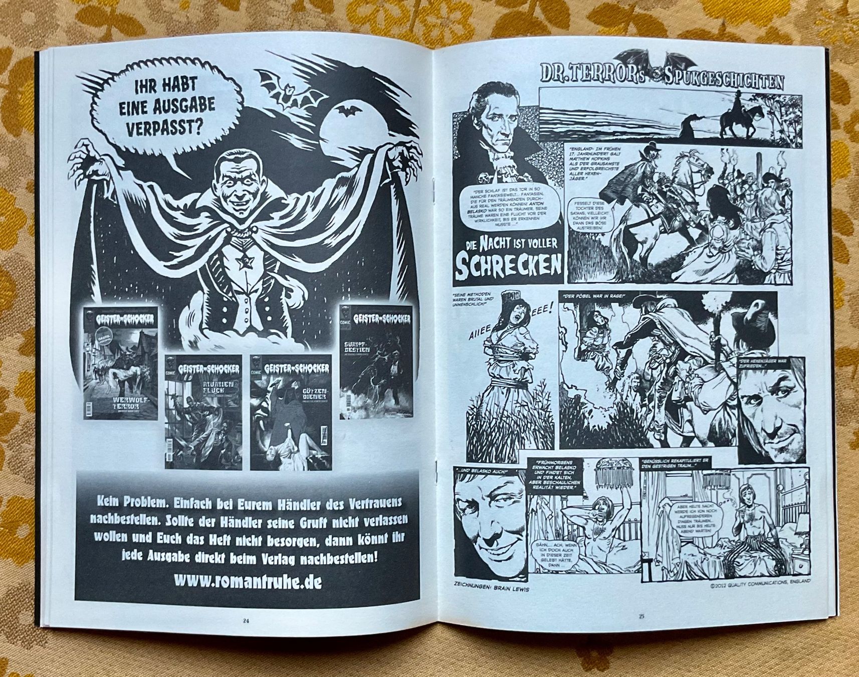 Comics: Geister-Schocker Heft Nr 4 von 2012 – Gebraucht aus Endingen von nathan05 5