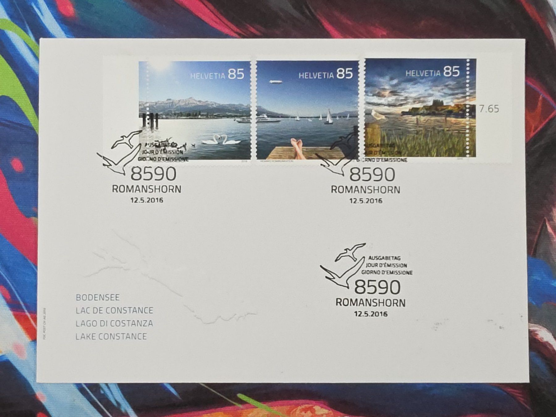 Tutti i francobolli: CL29 Enveloppe + Timbre Suisse 2016 – Usato da Cousset venduto da Patrick_Collections