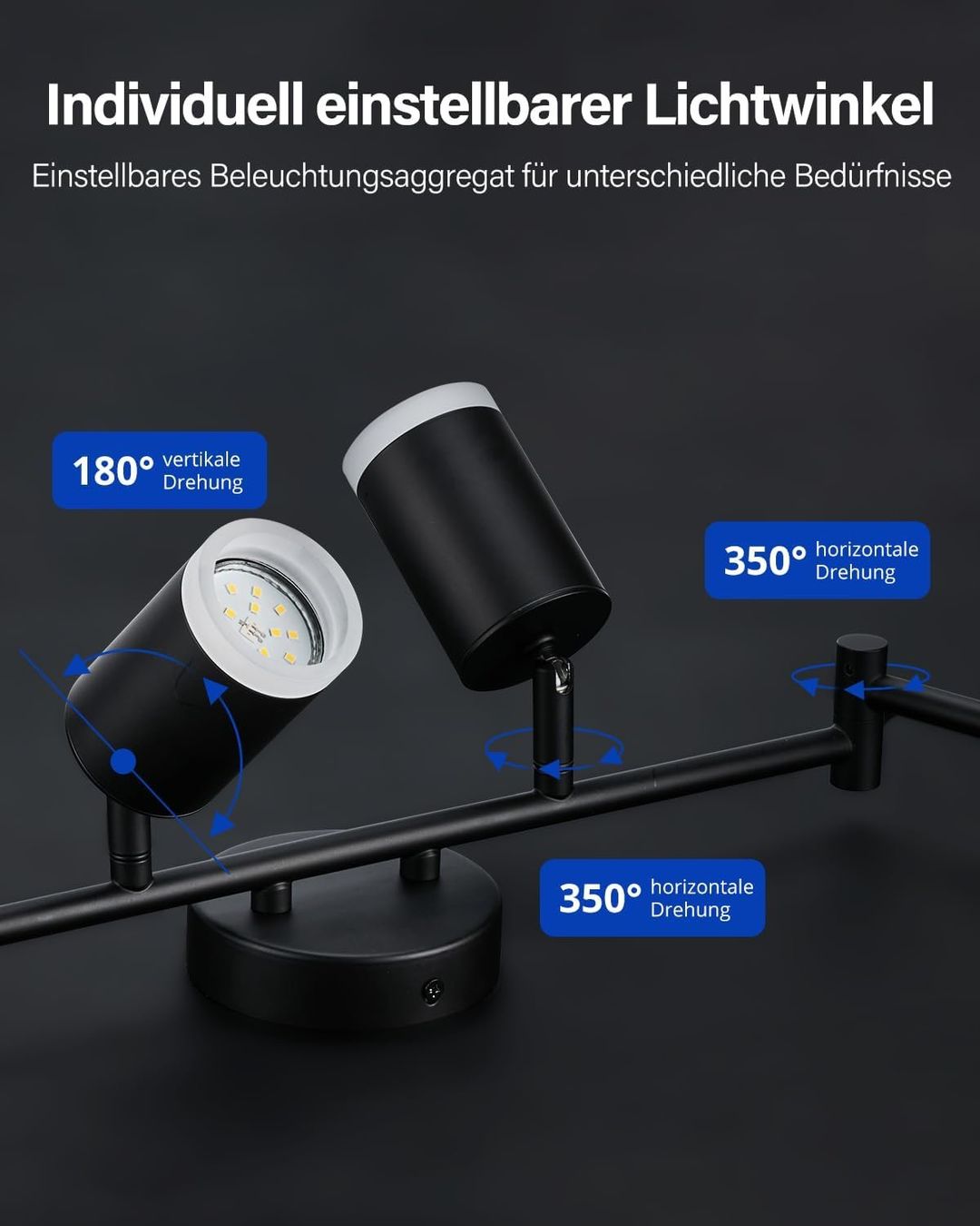 Kronleuchter & Deckenlampen: LED Deckenstrahler 6 flammig Schwenkbar Spots – Neu und originalverpackt aus Schaffhausen von her_zt65 2