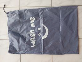 Wäschesack grau 95x68cm faltbar