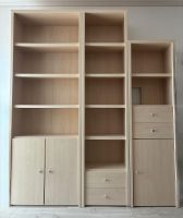 Wohnwand, Holz furniert