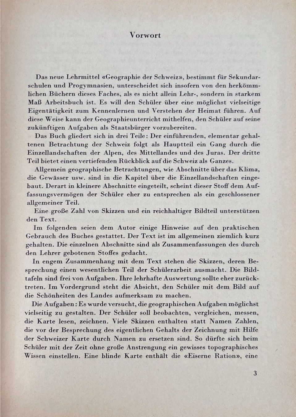 Libri: Geographie der Schweiz 1958 – Usato da Sarnen venduto da Livres 3
