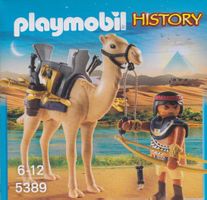 PLAYMOBIL HISTORY 5389 GUERRIERO EGIZIO CON CAMMELLO new‪