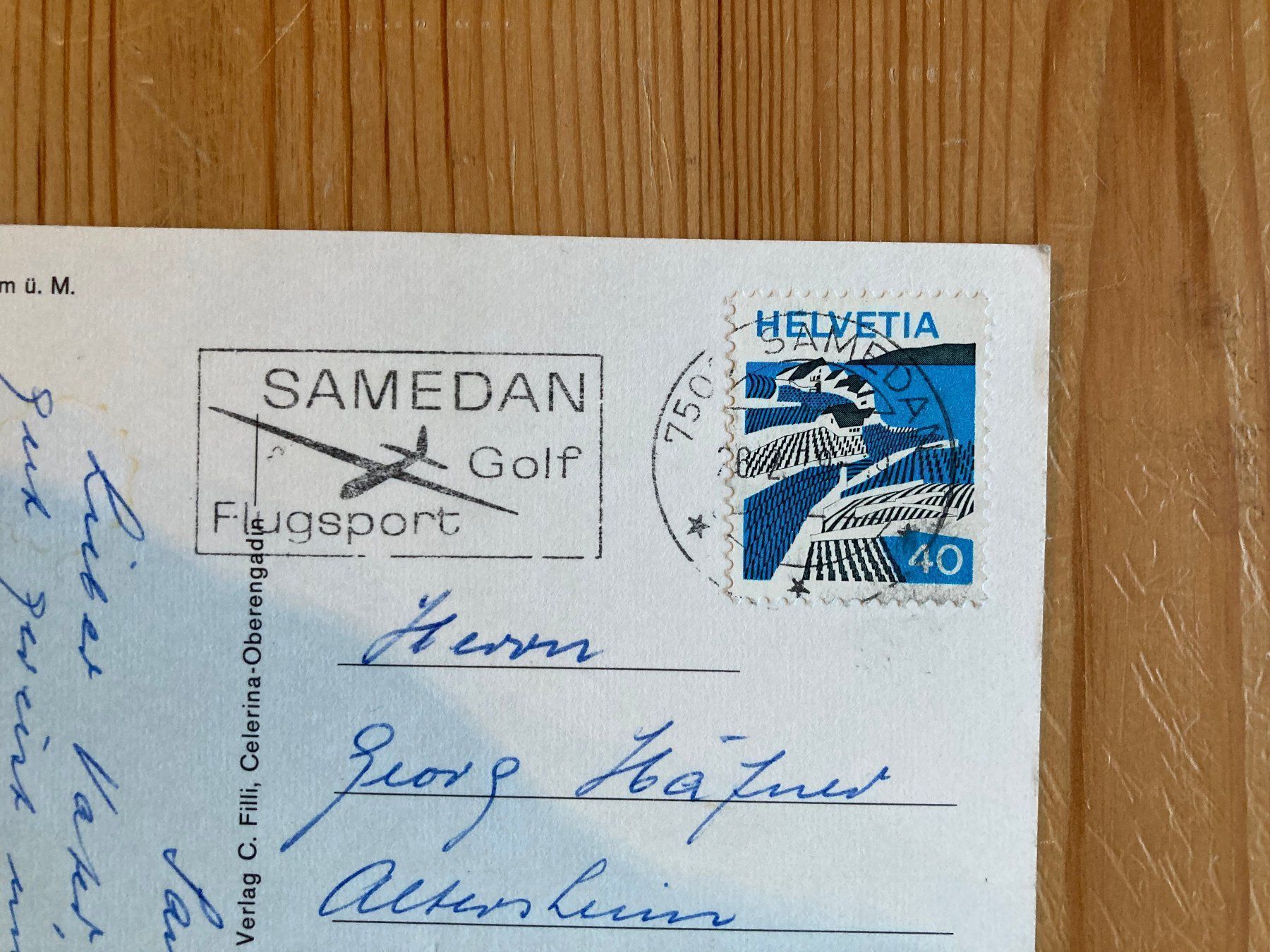 Cartoline postali: Muottas Muragl - AK – Usato da Oberuzwil venduto da Henri09 1