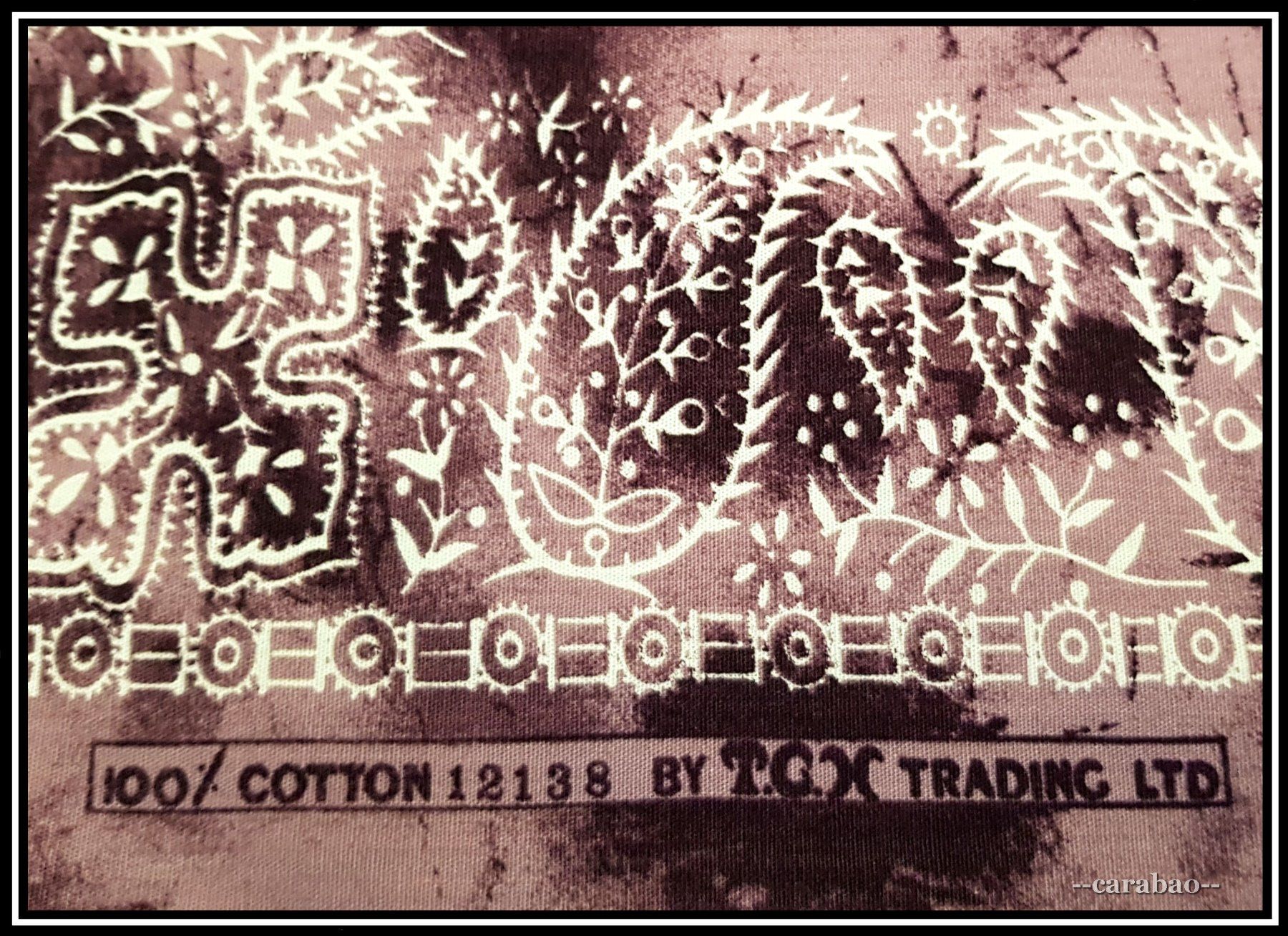 Foulards, Tücher & Schals: Bandana / Violett - Batik mit Paisley-Muster – Neu (gemäss Beschreibung) aus Winterthur von -carabao- 3