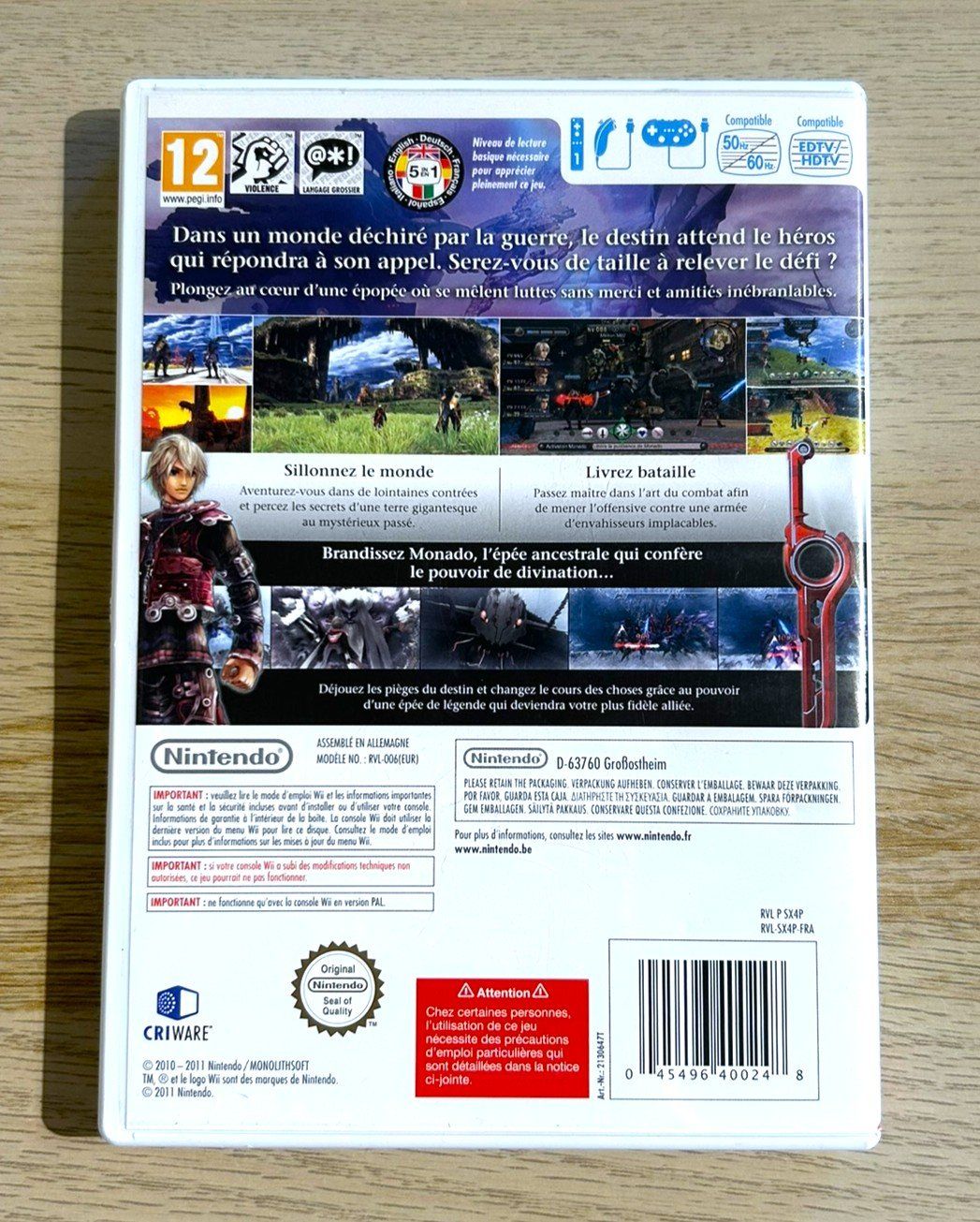 Nintendo Spiele: Xenoblade Chronicles Nintendo Wii – Gebraucht aus St. Gallen von Alpine.Arcade 1